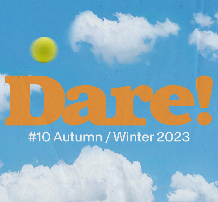 Dare magazine cover Fall/Winter 2023